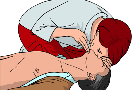 آموزش تنفس مصنوعی تصویری دهان به دهان و بینی