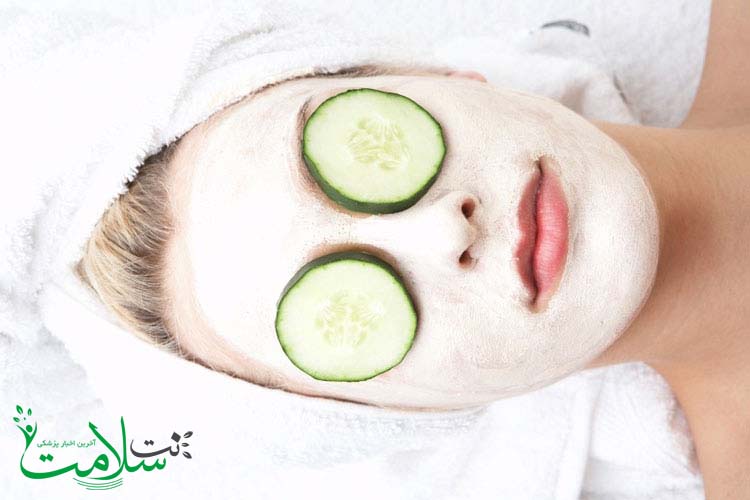 سفت شدن پوست صورت