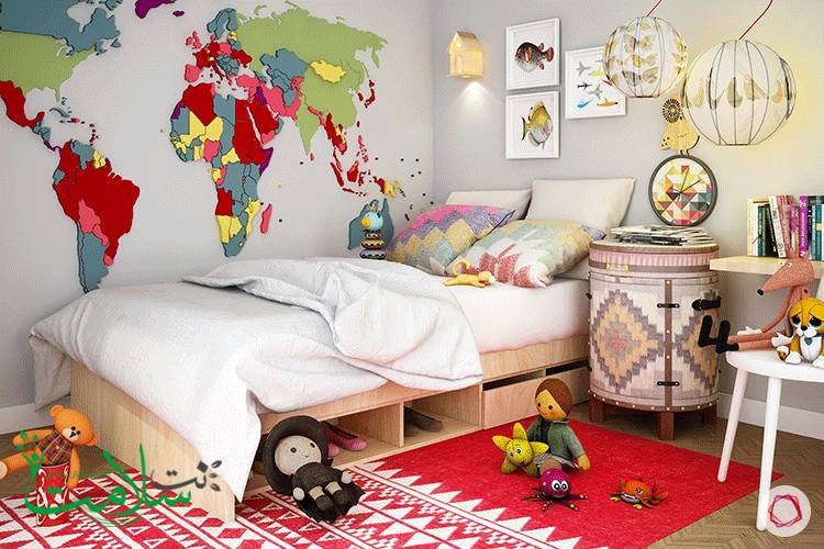 طراحی دکوراسیون اتاق کودک طراحی دکوراسیون اتاق کودک