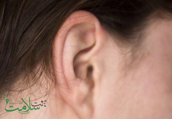 خشکی پوست گوش